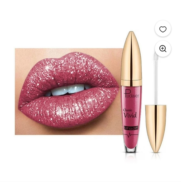 Diamond glitter metallic matte lip set - Picture 1 of 7